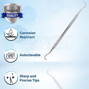 Escalador de alta calidad H6/H7 Herramienta dental de acero inoxidable para el cuidado de la higiene bucal de doble extremo - Product Image 4