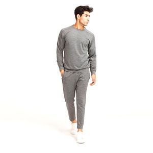 2022 mejor diseño de invierno para hombre, chándal 100% algodón para Fitness, Jogging, personalizado, venta al por mayor, cintura elástica ligera de alta calidad - Product Image 1