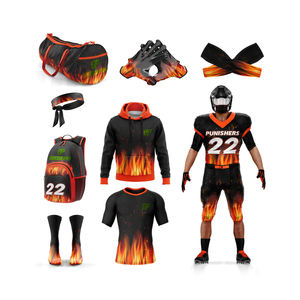 Uniforme de Fútbol Americano Personalizado para Adultos y Jóvenes, Tallas Grandes, Paquete de Sublimación, Oferta para Equipos, Ligas, Entrenamiento, Juegos, Torneos - Product Image 6