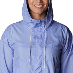 Veste coupe-vent élégante et décontractée pour femmes, vêtements de mode en nylon, respirants et légers, pour la randonnée et l'extérieur à capuche et séchage rapide - Product Image 2