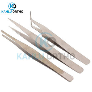 KAHLU ORTHOPEDIC-Pinzas dentales de acero inoxidable, herramientas de reparación antiestáticas, juego de pinzas duraderas - Product Image 5