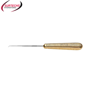 SURTECHS Angled RZ Mini Chondro Picks Instrumentos quirúrgicos de artroscopia de articulaciones pequeñas de acero inoxidable - Product Image 3