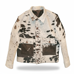 Chaqueta OEM personalizada de piel de vaca para hombre, chaqueta de piel auténtica para hombre, ropa de invierno, chaquetas de cuero estilo motorista unisex con bolsillos, 1 MOQ, chaquetas - Product Image 1