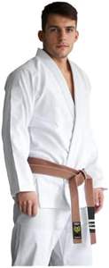 Kimono de Jiu Jitsu Brasileño de Primera Calidad, 100% Algodón, Transpirable, Unisex para Adultos, Personalizado con Logotipo y Diseño en la Espalda - Product Image 4