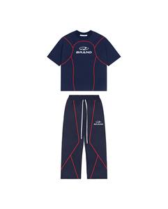 <b>Men</b> Women Insulated Fleece Tracksuit Honeycomb <b>Thermal</b> Sweatshirt <b>Jogger</b> Pants Set Cold Weather Sports Outfit - Product Image 4