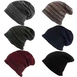 Bonnet d'hiver pour hommes: bonnet de ski en tricot, bonnet de crâne en tricot câblé avec manchette pour une chaleur maximale - Product Image 4