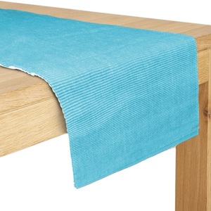 Mantel Individual de mesa de costilla de algodón 100%, manteles individuales de lino con patrón cuadrado sólido moderno de lujo para el hogar y hoteles para bodas, tejido - Product Image 1