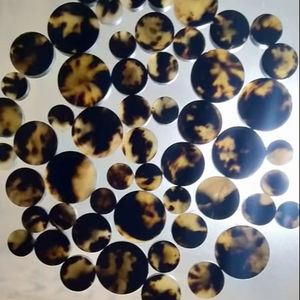 Botones de Cuerno de Búfalo Natural, Redondos, Hechos a Mano, Sostenibles, Tamaños Personalizados, Decoración del Hogar, Precio al por Mayor, Novedad 2025 - Product Image 1