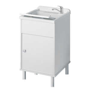 Lavabo Exterior Serie Uniko 45x50x85 Cm, Lavabo para Baño - Product Image 1