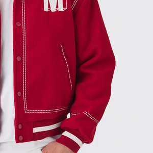 Concevez votre propre veste universitaire de haute qualité manches longues personnalisé College Letterman veste pour hommes - Product Image 6
