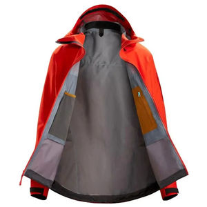 Chaqueta cortavientos ligera resistente al agua para hombre de último estilo 2024 precio al por mayor chaquetas de lluvia personalizadas listas para enviar - Product Image 3