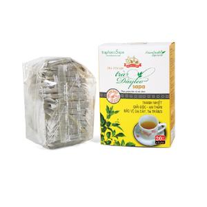 Thé vietnamien à base de plantes goût sucré Ampelopsis Cantoniensis 100% Folium séché 20 sachets de thé/boîte 36 mois durée de conservation thé cru mélangé - Product Image 1