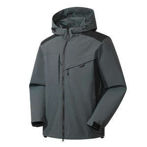 Chaqueta cortavientos personalizada precio al por mayor a prueba de viento diseño personalizado chaquetas de lluvia para hombres impermeable para hombres 2025 - Product Image 5