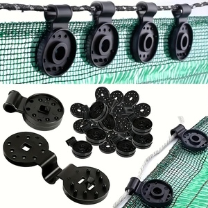Clips y abrazaderas pulidas con ganchos para tiendas <span class=keywords><strong>de</strong></span> campaña, toldos, vallas <span class=keywords><strong>de</strong></span> camping DIY, sombrillas desmontables y reutilizables, y redes <span class=keywords><strong>de</strong></span> invernadero. - Product Image 1