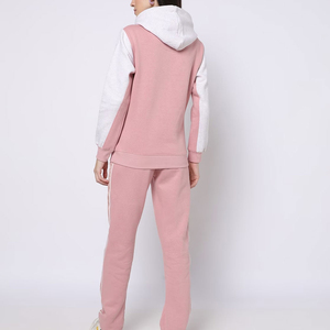<b>Women</b> Casual Solid Tracksuit 2Pcs Set High Quality Fleece Custom Print Zipper Closure Latest Fashion for <b>Women</b> - Product Image 2