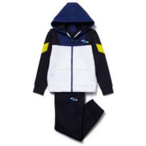 Ensembles de survêtements personnalisés pour hommes avec fermeture éclair pantalons de survêtement et sweat à capuche de sport ensemble deux pièces survêtement pour hommes - Product Image 6