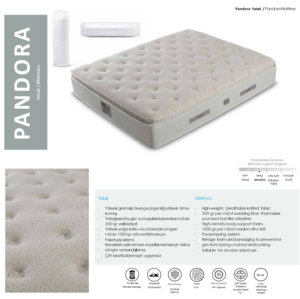 Matelas Orthopédique Contemporain Double Face en VRAIE Laine avec Ressorts Ensachés Durables, Dessus Respirant et Fibres Thermobondées pour Chambre à Coucher - Product Image 1