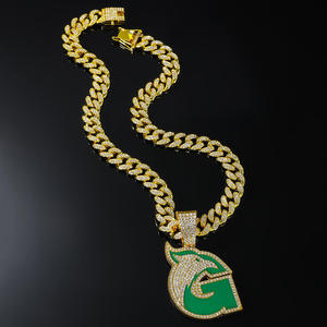 Pendentif dauphin personnalisé en argent sterling 925 avec moissanite, plaqué or rhodié 14 carats, bijoux de luxe unisexe, cadeau pour les fêtes - Product Image 3