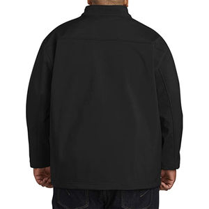 Men's Casual Winter Softshell Jacket Custom Logo Lightweight Windproof and Waterproof for Outdoor <b>Work</b> <b>Stand</b> Collar - Product Image 5