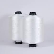 Fil blanc brut 150 Tex à haute ténacité pour la broderie pour l'artisanat de couture Lurex pour le tissage de fantaisie - Product Image 5