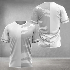 เสื้อยืด100% ีเอสเตอร์พิมพ์ลายพิมพ์ซับลิเมชันเสื้อฟุตบอลสั่งทำได้ - Product Image 4