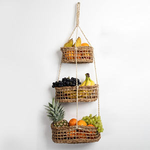 Cesta de almacenamiento de verduras de pasto marino, cesta colgante para frutas de pasto marino, suministro directo de fábrica - Product Image 1