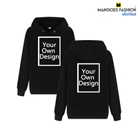 Hoodie Pria Gaya Gothic Mangoes Fashion Maternity OEM, Pola Solid, Bernapas, Struktur Tahan Lama, Modern Fit, Grosir