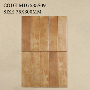 Azulejos de Porcelana de Diseño Moderno <span class=keywords><strong>Serie</strong></span> 2024, 75*300MM, Aptos para Paredes y Pisos Interiores de Hoteles - Product Image 4