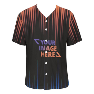 Camiseta de béisbol de Jamaica de alta calidad al por mayor, camisetas de entrenamiento, ropa de hombre, uniforme de béisbol informal con logotipo personalizado de manga corta - Product Image 3