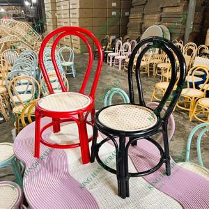 Silla de ratán hecha a mano con estilo moderno para niños, duradera y cómoda, superventas para cocina, dormitorio o sala de estar - Product Image 2