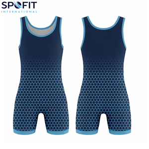 Wrestling Wear With Customize Design Men's Cool Dry Wrestling Singlets Custom Weightlifting Singlet Sublimated Compression Gear - Product Image 1