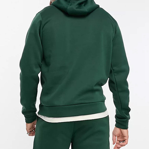 Wholesale High Quality Hooded Casual Men's Tracksuit <b>Set</b> Custom <b>Embroidery</b> Logo Customizable Colors & Sizes - Product Image 6