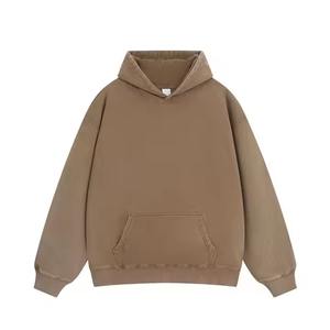 Sweat à capuche en coton lourd avec une finition bleu brume délavée et des vibrations vintage brutes. Pas de ficelles, pas de chichi, juste l'énergie pure de streetwear - Product Image 1