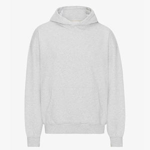 Sweat à capuche surdimensionné bio pour homme en molleton de coton, sweat-shirt à capuche décontracté pour homme - Product Image 2