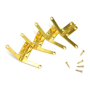 स्क्रू हिंग किट के साथ टी-आकार के हिंज सेट, फर्नीचर सजावट शिल्प परियोजनाओं में अलमारियाँ लघु मॉडल प्रदर्शित करती हैं - Product Image 1