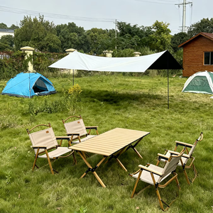 Bâche Oxford légère enduite de colle, coupe-vent, imperméable, abri solaire pour le camping familial et les rassemblements en jardin - Product Image 5