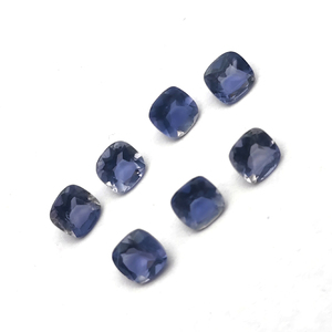 Haute qualité 5x5mm naturel Iolite coussin Triangle coupe 0.47CTS haut fabricant exportateur en vrac bleu Iolite haut-IROC ventes - Product Image 3