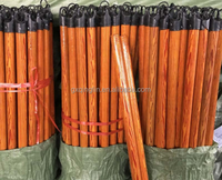 Balai en bois avec manche en PVC et poils doux, design portable, écologique, vente en gros en Chine