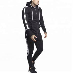 Ropa de calle personalizada lavada con ácido, chándal Vintage para hombre, desgastada y pantalones de chándal Sudadera con capucha, chándales para hombre - Product Image 6
