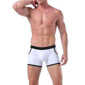 Custom Logo <b>Men</b> Swimming <b>Short</b> <b>White</b> Swimming Boxer <b>Short</b> Whole Sale Rate <b>Men</b> Swimming <b>Shorts</b> For Sale 2025 - Product Image 6