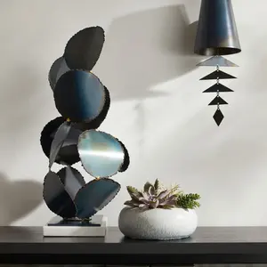 ที่คั่นหนังสือรูปสัตว์นามธรรมสมัยใหม่ ทองเหลืองชุบทอง ตกแต่งบ้านสไตล์หรูหรา งานศิลปะตามหลักฮวงจุ้ย - Product Image 2