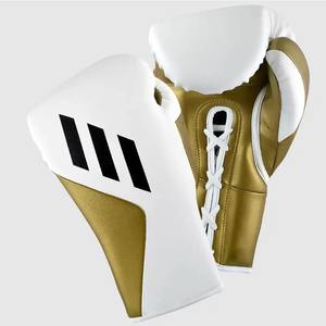 Vente en gros de gants de boxe professionnels personnalisés avec logo Gants de boxe en cuir PU personnalisés de Muay Thai Gants d'entraînement de boxe de poinçonnage - Product Image 1