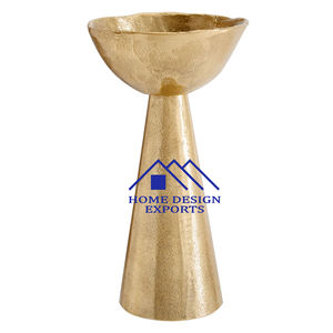 ของตกแต่งงานแต่งงานเหมาะสำหรับบ้านโรงแรมและร้านอาหารของตกแต่งบ้านล่าสุดเชิงเทียนสีทองแบบโบราณ - Product Image 4