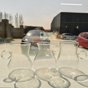 Borosilicato trasparente Mini brocca di latte con manico bicchieri per bere piccole <span class=keywords><strong>tazze</strong></span> - Product Image 5