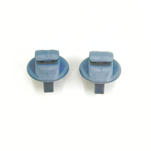 Clip de pare-soleil gris 4 pièces pour Renault 19 Clio I Megane I Kangoo 7702255080 - Product Image 2