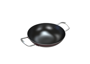 Sartén Wok de aluminio antiadherente de 3 capas, utensilios de cocina de diseño clásico, aparato de cocina directo de la fábrica de Vietnam - Product Image 3