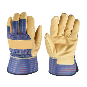 Guantes de trabajo personalizados para hombre Etiqueta privada Su logotipo Hecho en Pakistán Buen material Guantes con función antideslizante y antiimpacto - Product Image 6