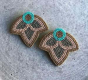 Beaded <b>Bird</b> Earrings Custom Multi-Beaded Earrings Women Festive Party Jewelry At Best Price Beaded Earrings - Product Image 2