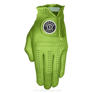 Guantes de golf de cuero Cabretta de alta calidad para mujer Guante con logotipo personalizado con marcador de bola magnética - Product Image 2