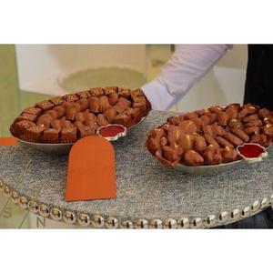 Eco-friendly Modern Table Top <b>Chocolate</b> Desserts Serving Bowl High Quality <b>White</b> Metal Round <b>Chocolate</b> Bowl In Competitive Price - Product Image 5
